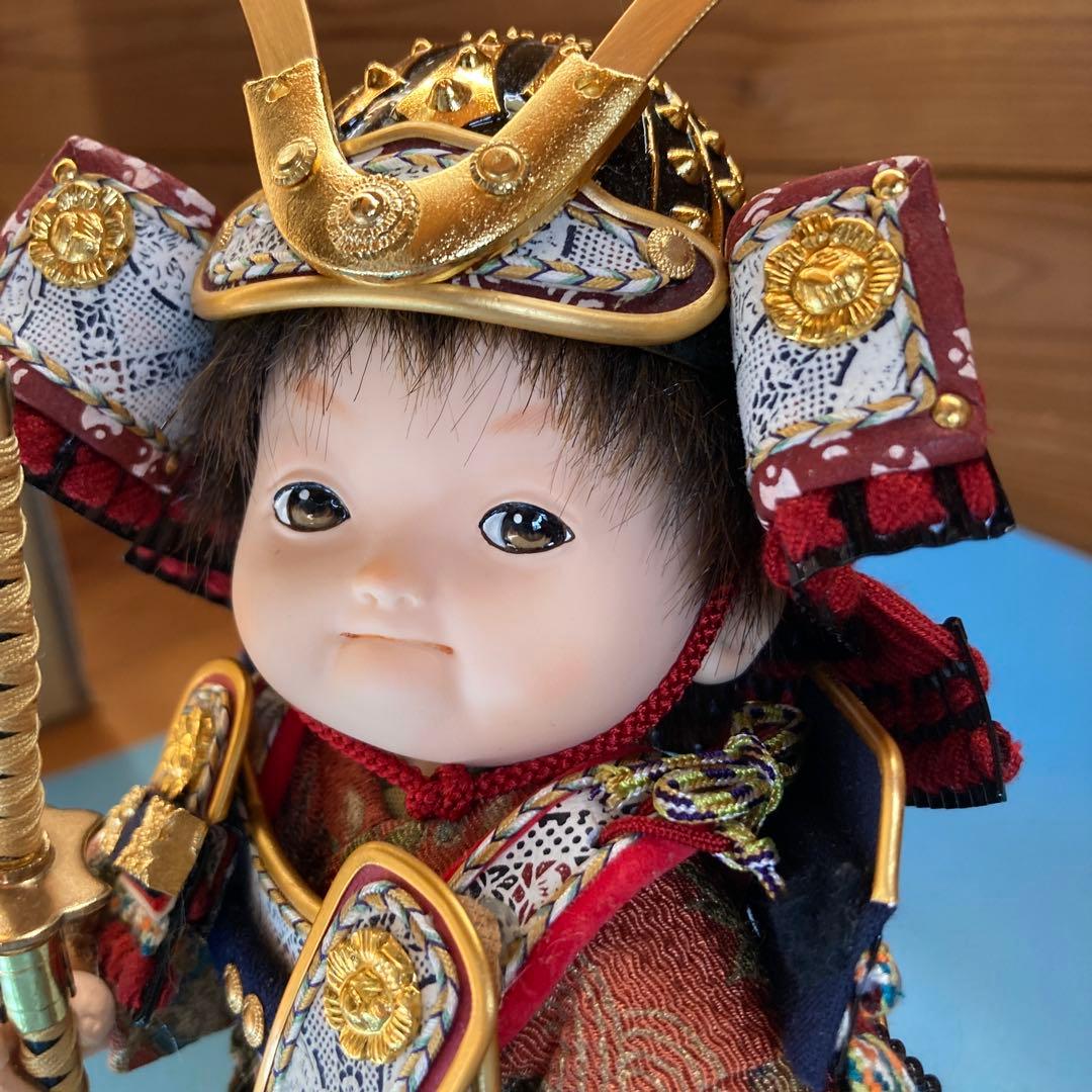 五月人形　鎧着子供武者　壹三作 勇　もののふ童