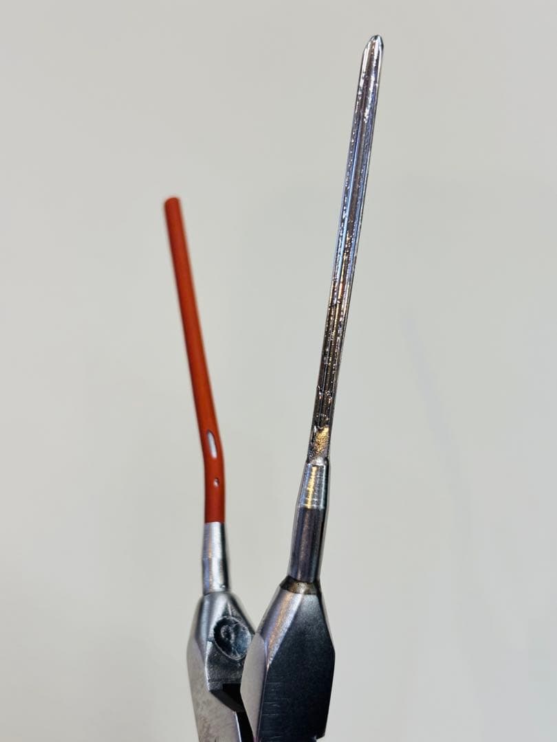 超美品　シルバーアイロン 1.8ミリ超極細アイロン　廃盤品　 /レンツアイロン