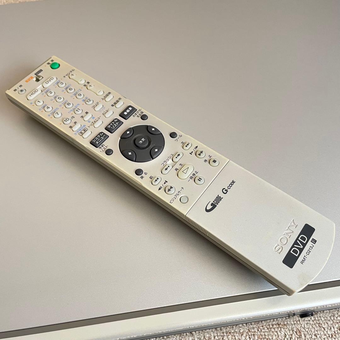 動作品 ソニー スゴ録 RDR-HX70 HDDレコーダー DVDレコーダー