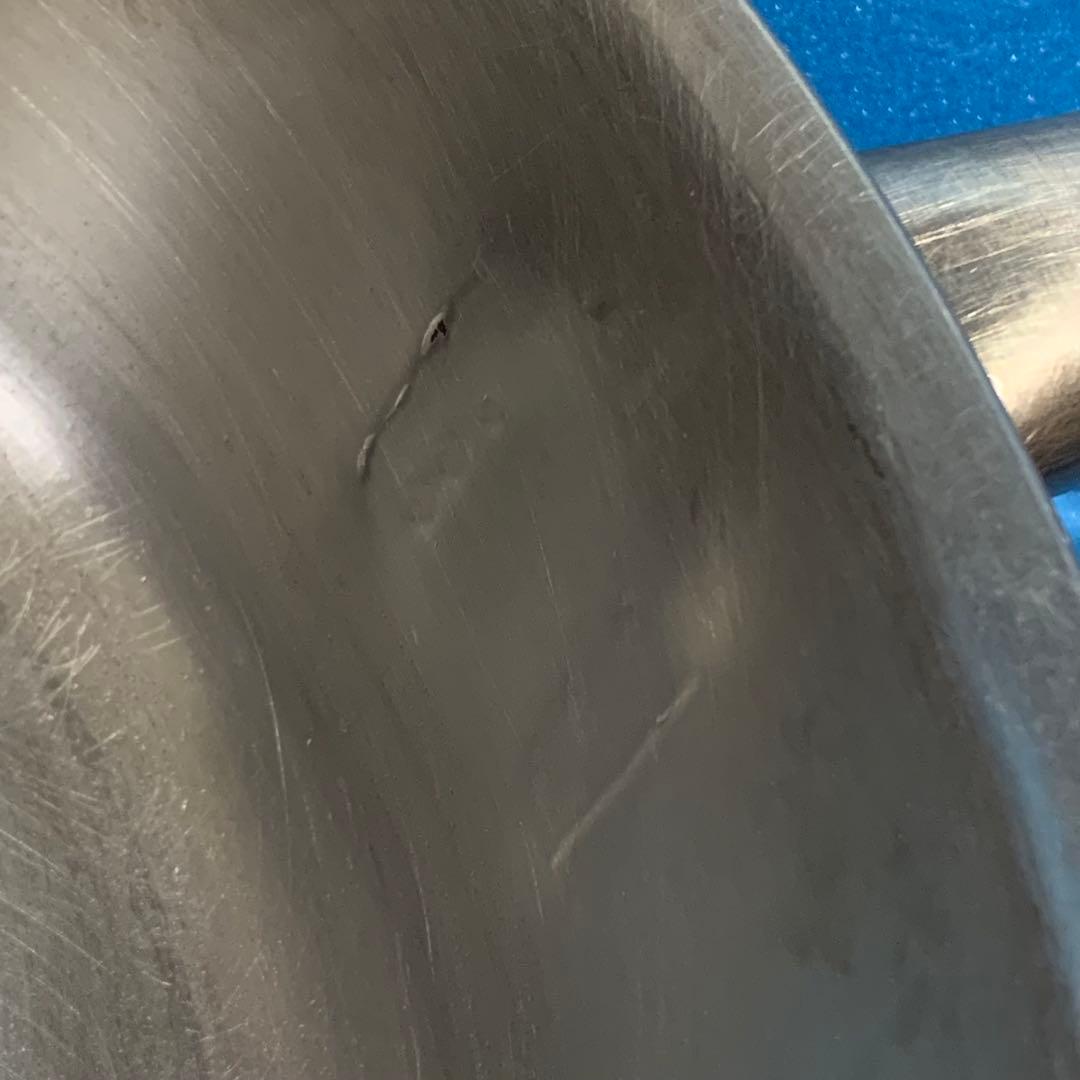 ②EBM モリブデンジ２ 30cm ステンレス フライパン 片手鍋