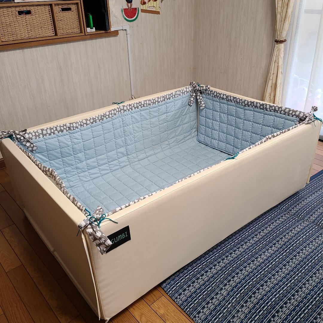 ベビーサークルマットクッション＆キルティングマット　GGUMBI