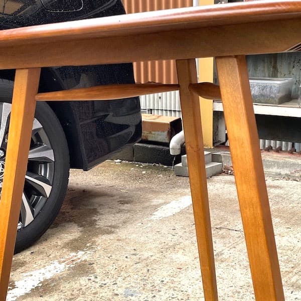 アーコール　エンドテーブル　サイドテーブル　パソコンデスク　イギリスビンテージ