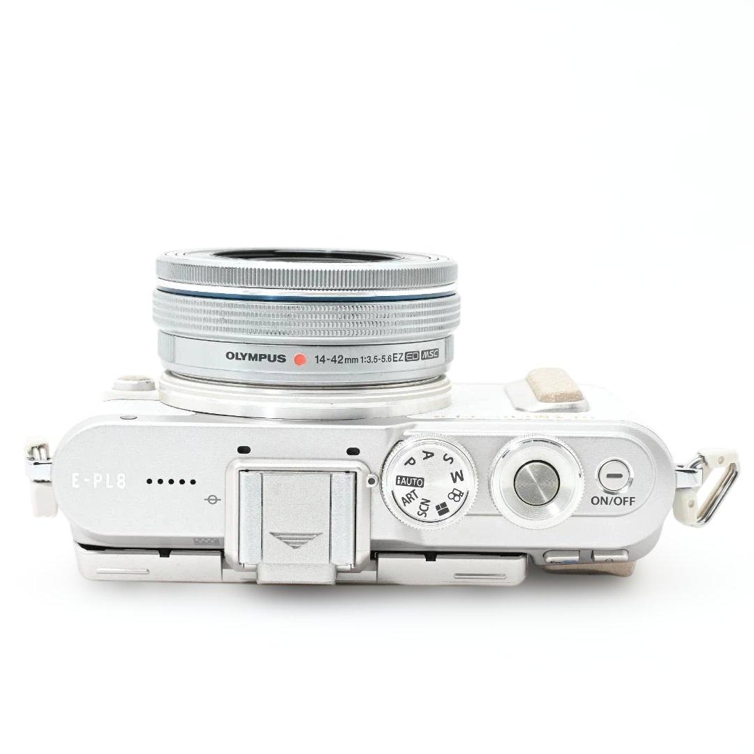 【美品・ショット数1055回】 OLYMPUS E-PL8 EZ レンズキット