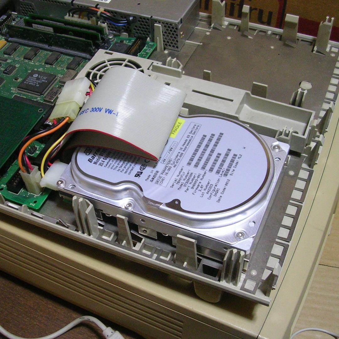 SCSI-IDEブリッジ+新品HDD付き