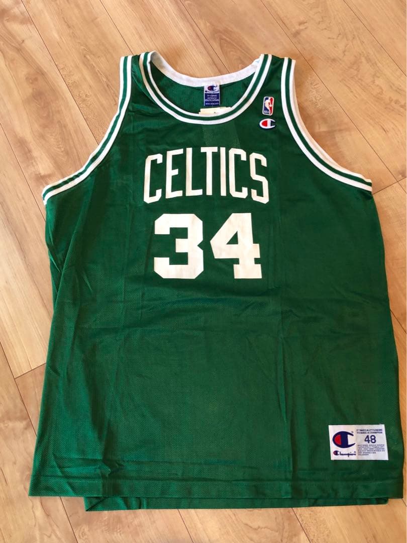 未使用　チャンピオン製　ポール　ピアース　セルティックス　サイズ48