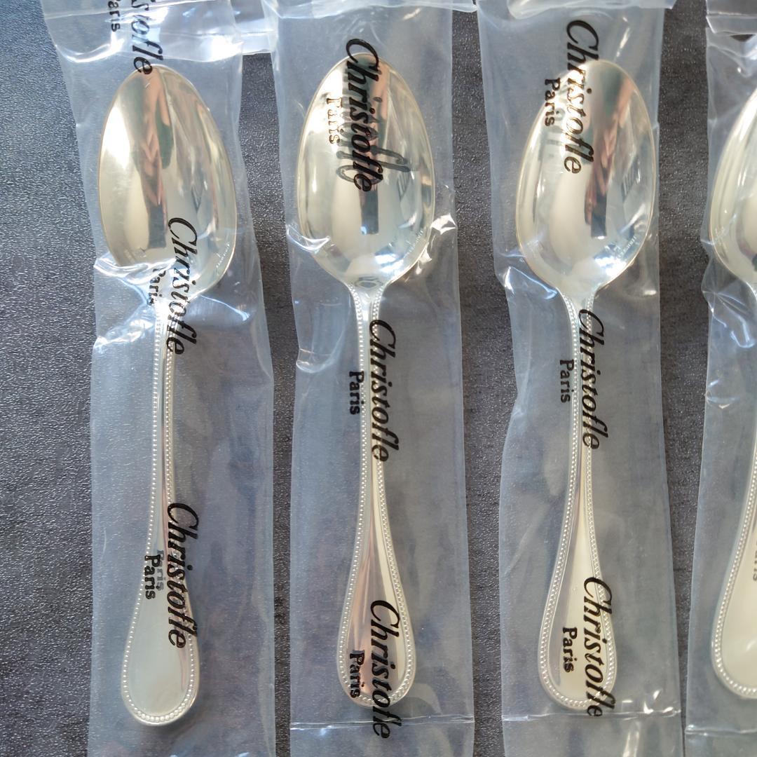 クリストフル パール 未開封 コーヒースプーン 12点