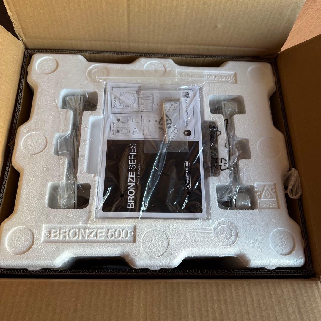 【新品未使用／片側1本】Monitor Audio Bronze 500-6G