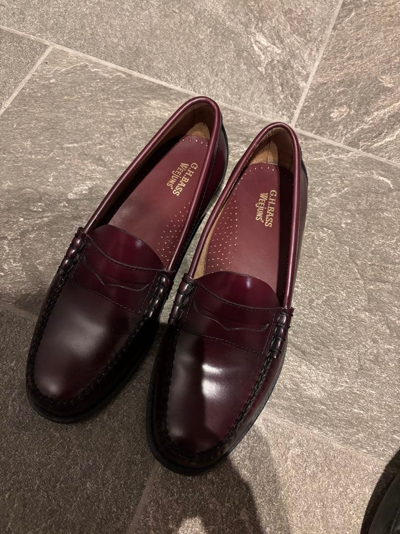 G.H.BASS LARSON WINE ローファー