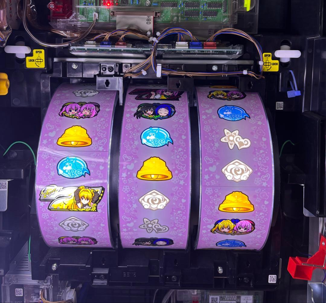 パチスロ実機【L ToLOVEるダークネス】ユニット付 送料無料❗️