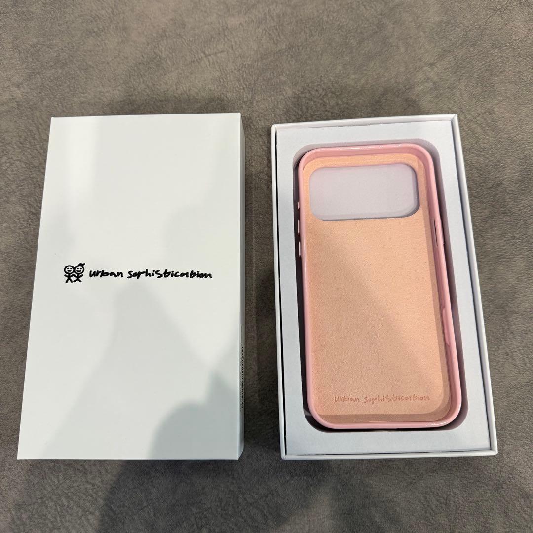 Urban Sophistication ピンクiPhoneケース