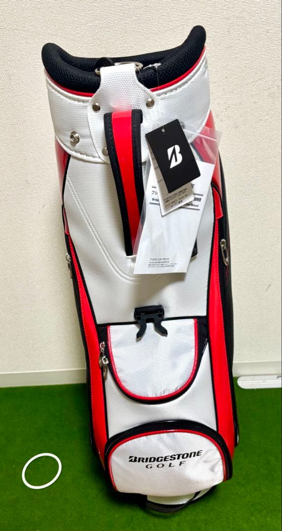 ブリヂストン ゴルフ キャディバッグ 新品 タグ付き
