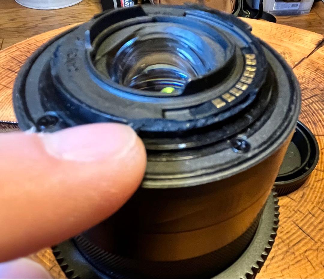 【値下・ジャンク】Canon 18-150mm ズームレンズ　ef-m 55mm