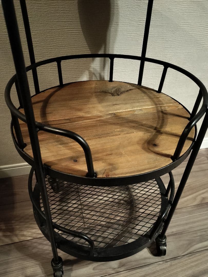 クラッシュゲート ロイド サイドワゴンテーブル ヴィンテージ