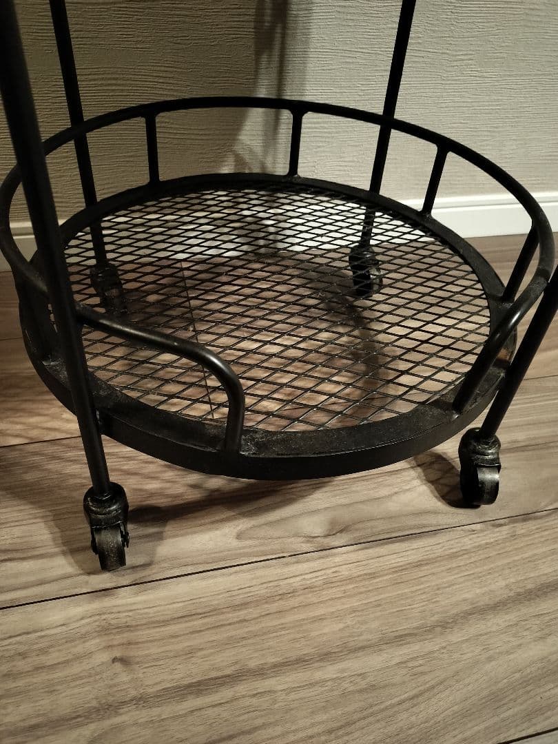 クラッシュゲート ロイド サイドワゴンテーブル ヴィンテージ