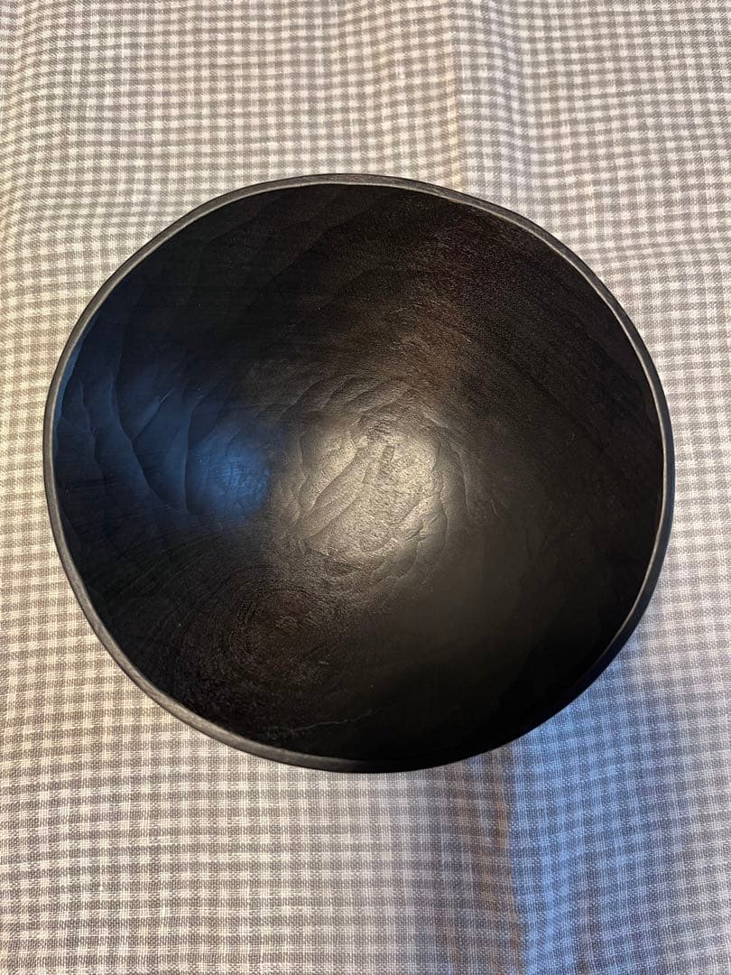 三谷龍二　黒漆　椀　ボウル