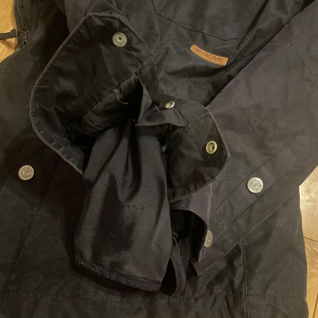 ESCAPEエスケープスノーボードウエアレディースMスキーウエア上下セット美品