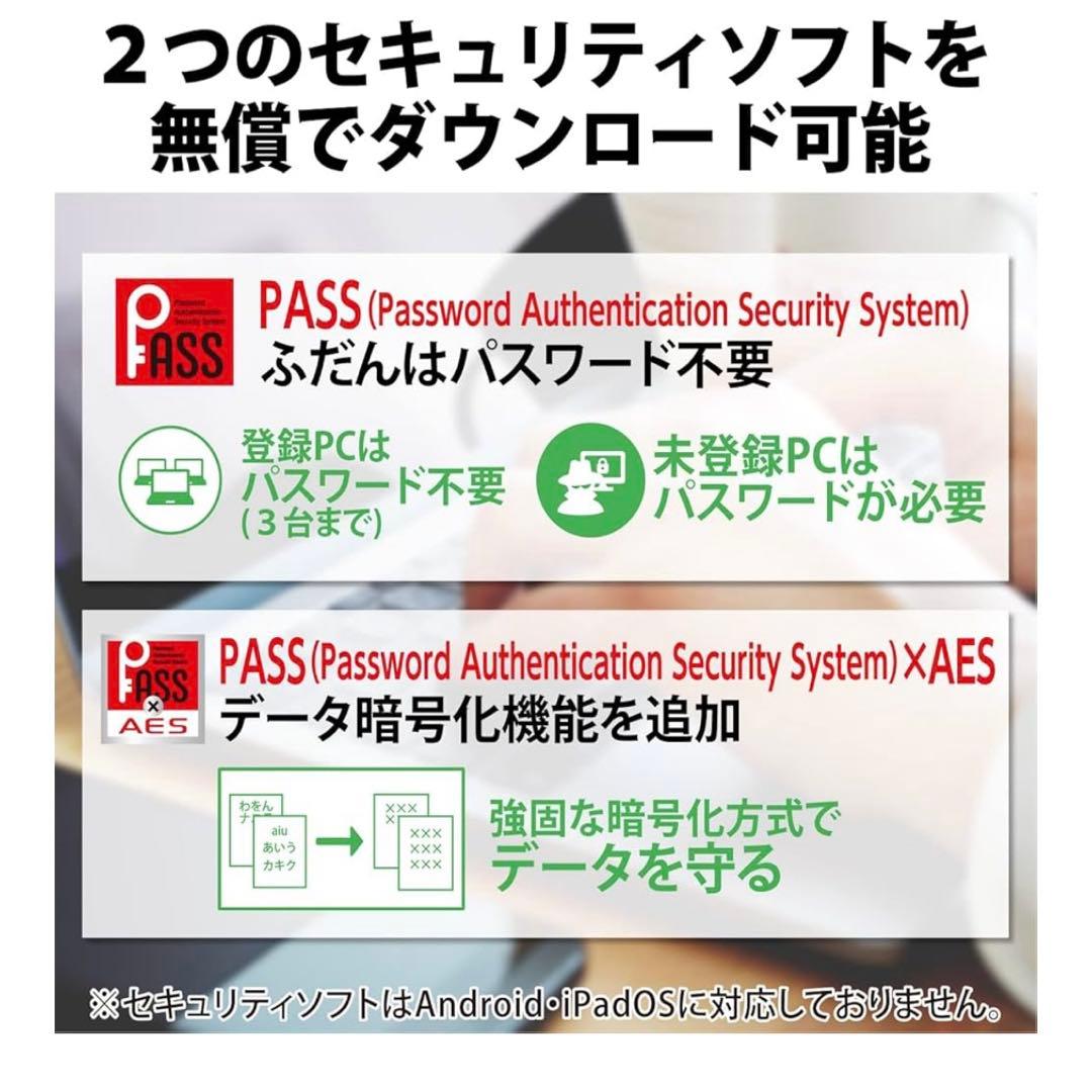 【ESD-EMC1000GHW】エレコム 外付けSSD 1TB 小型 高速転送