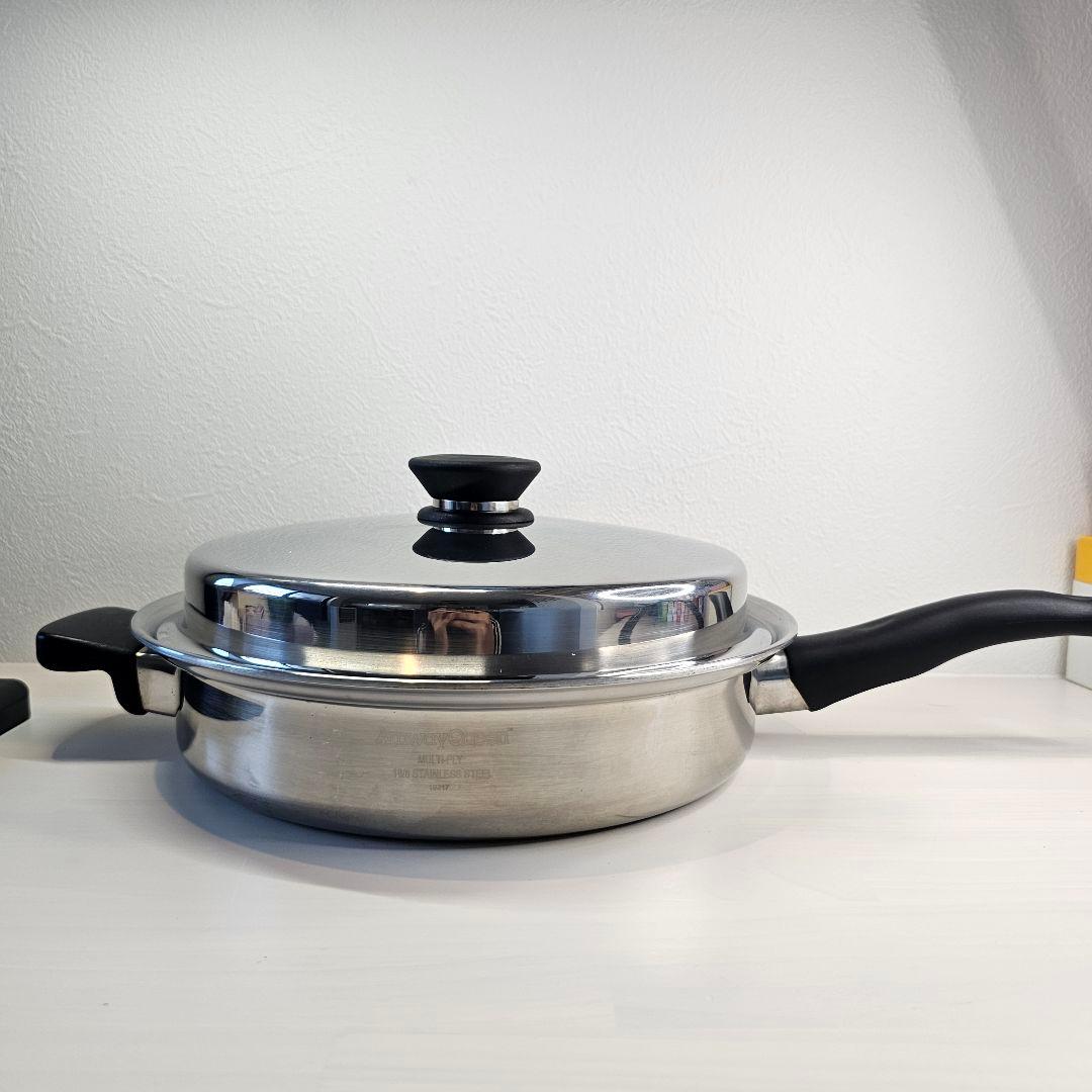 アムウェイクィーン Amway Queen 18/8 ステンレス鍋 2024年製