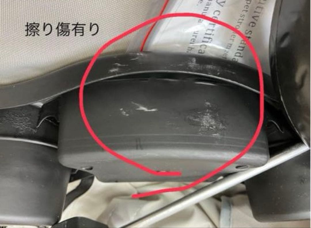 【訳あり特価】ペットカート　新品訳あり　軽量　折り畳み可能　四輪　グレー