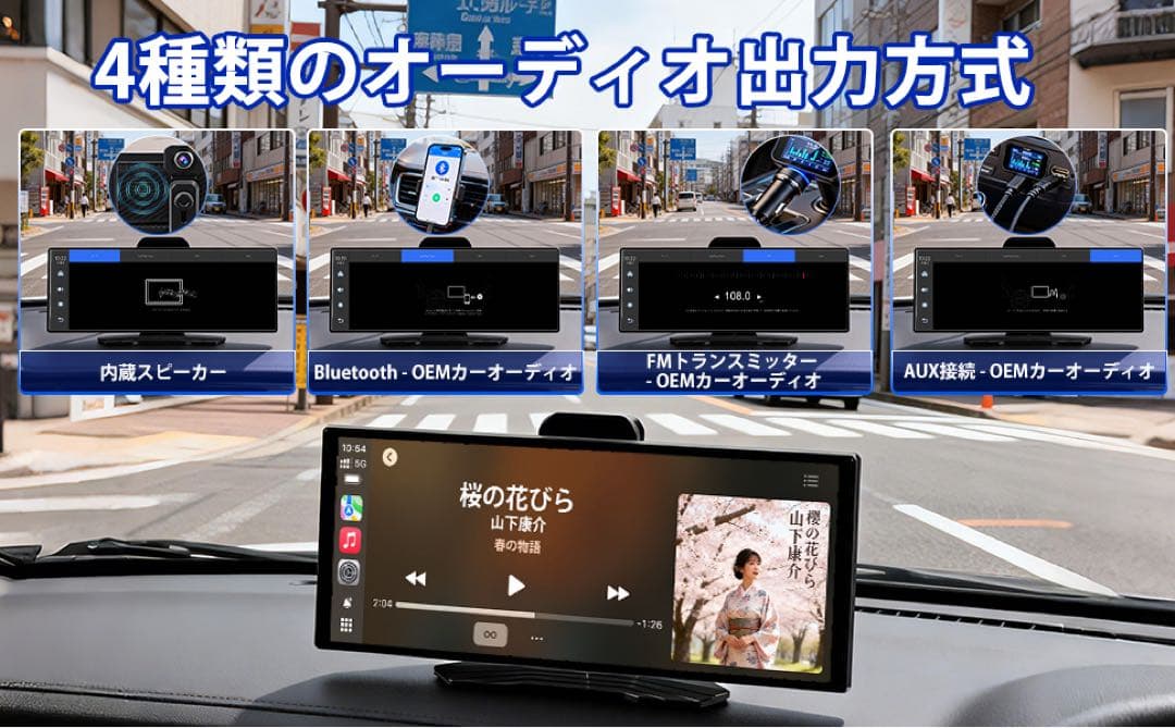 ディスプレイオーディオ⭕️11インチ⭕️CarPlay/Android Auto対応