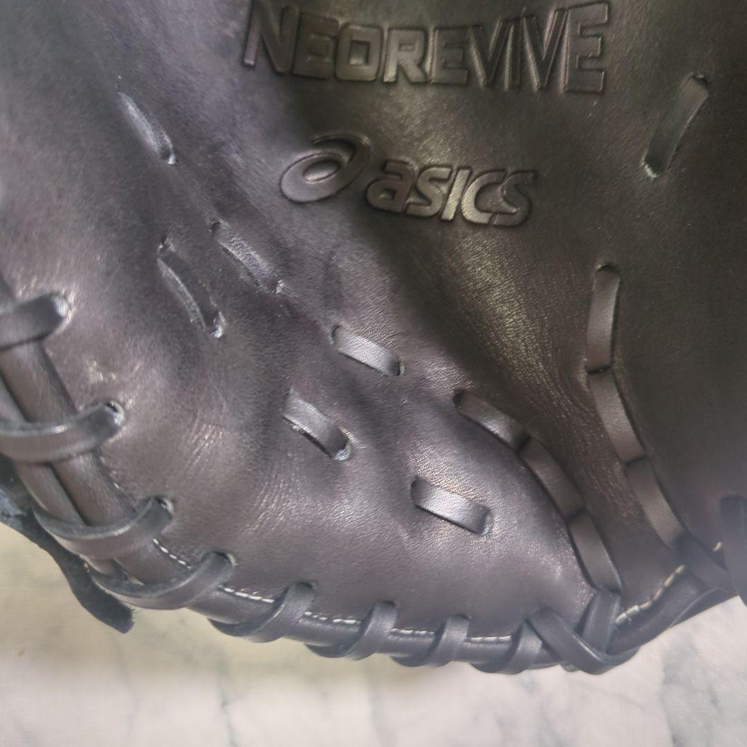 【未使用・タグ付き】ASICS NEOREVINEブラック　硬式ファーストミット