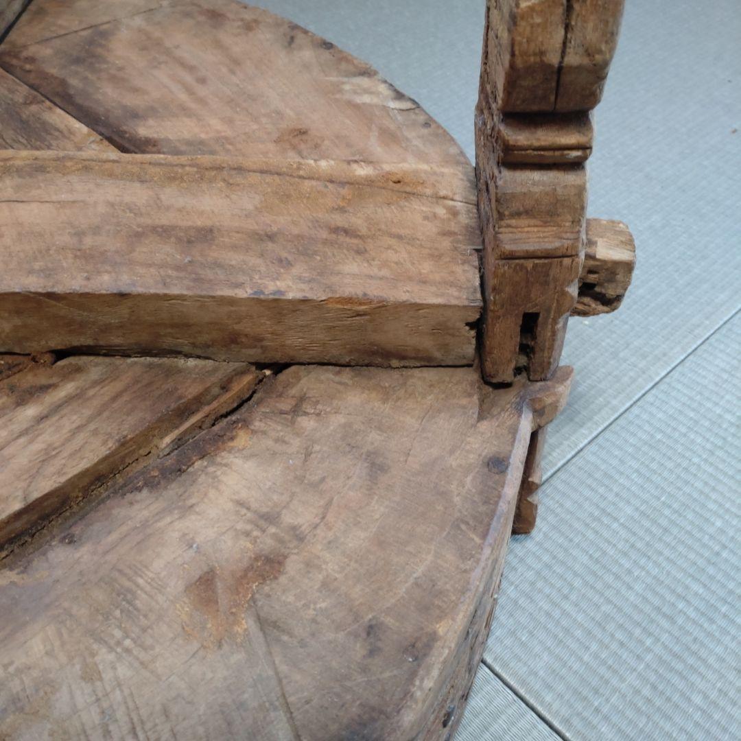 アンティーク　家具　テーブル　花台　ヴィンテージ　ローテーブル