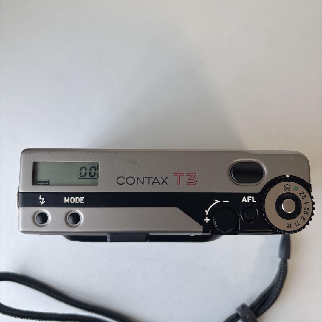 CONTAX T3D チタンシルバー　（ケース付き）