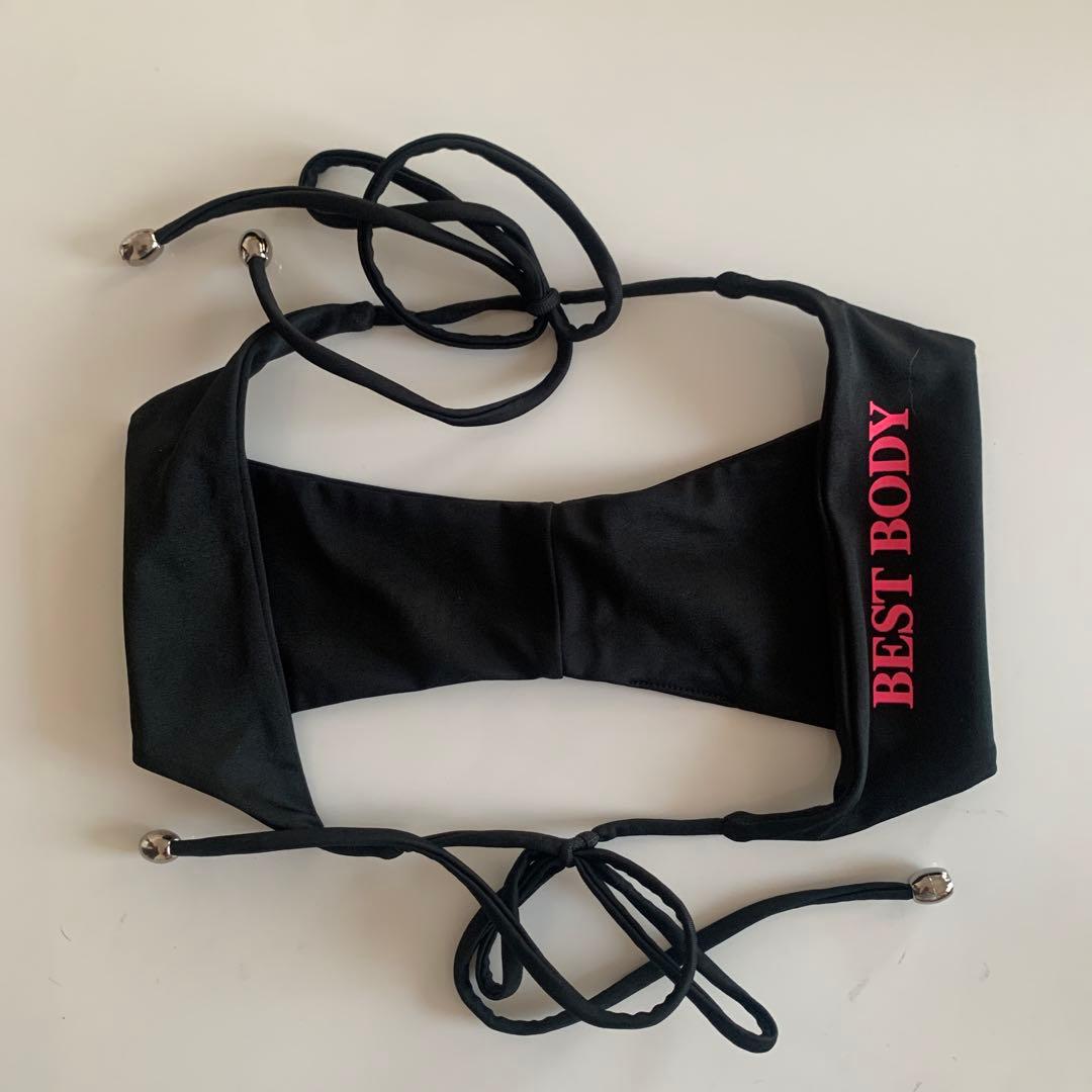 ベストボディジャパン公式ビキニ ブラック×ピンクMサイズ