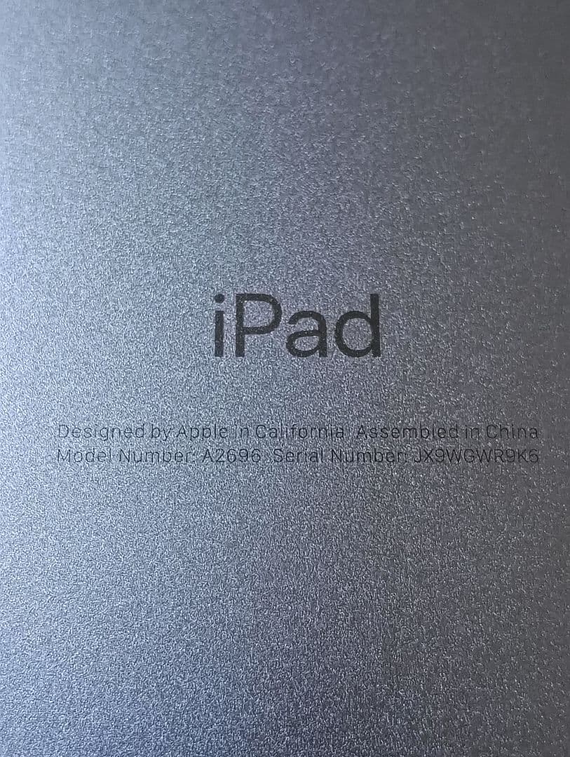 美品 iPad 第10世代 バッテリー99%