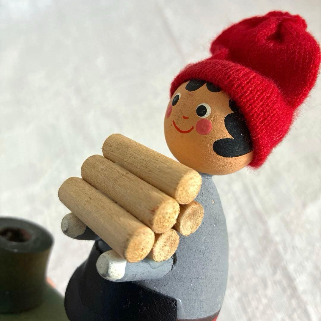 RN163 スウェーデンヴィンテージ ☆ トムテニッセのキャンドルスタンド