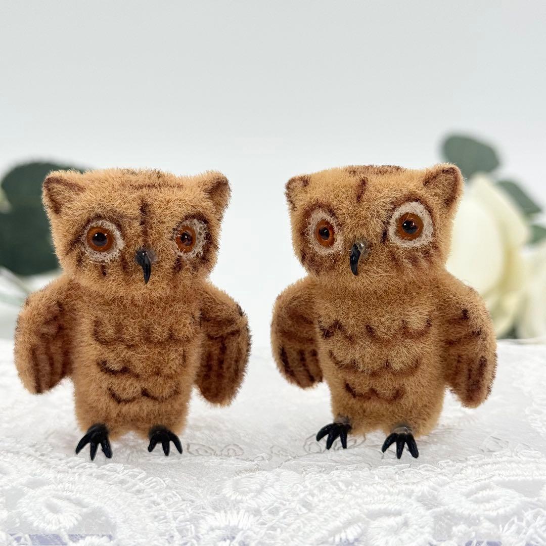 西ドイツ vintage figureフクロウ Kunstlerschutz ②