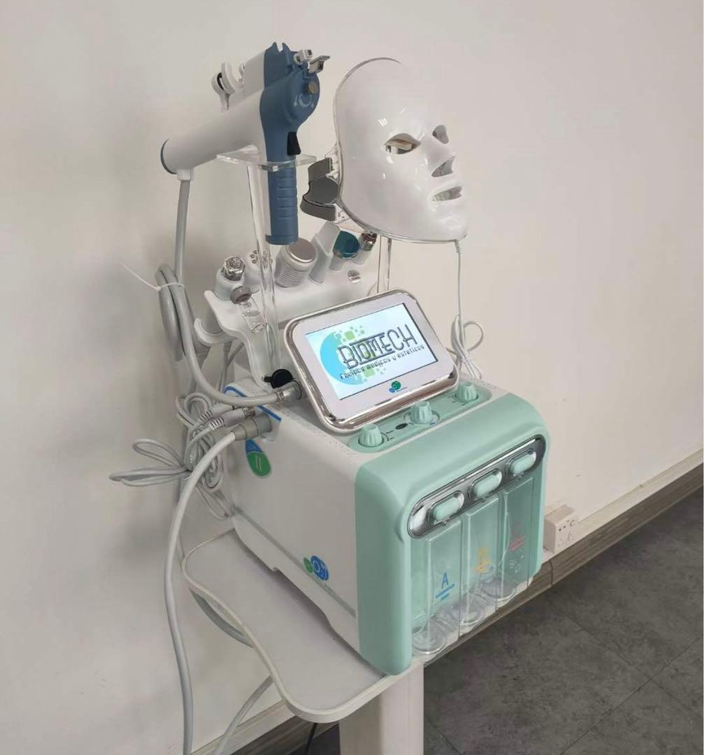 【1台8役】フェイシャル 業務用 毛穴洗浄 ハイドラフェイシャル 美顔器