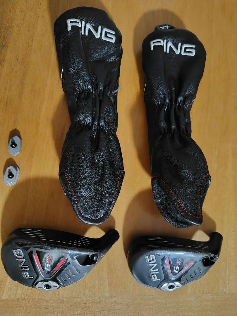 【PING】G410 3U/4U ハイブリッド ヘッド2個セット ウェイト付属