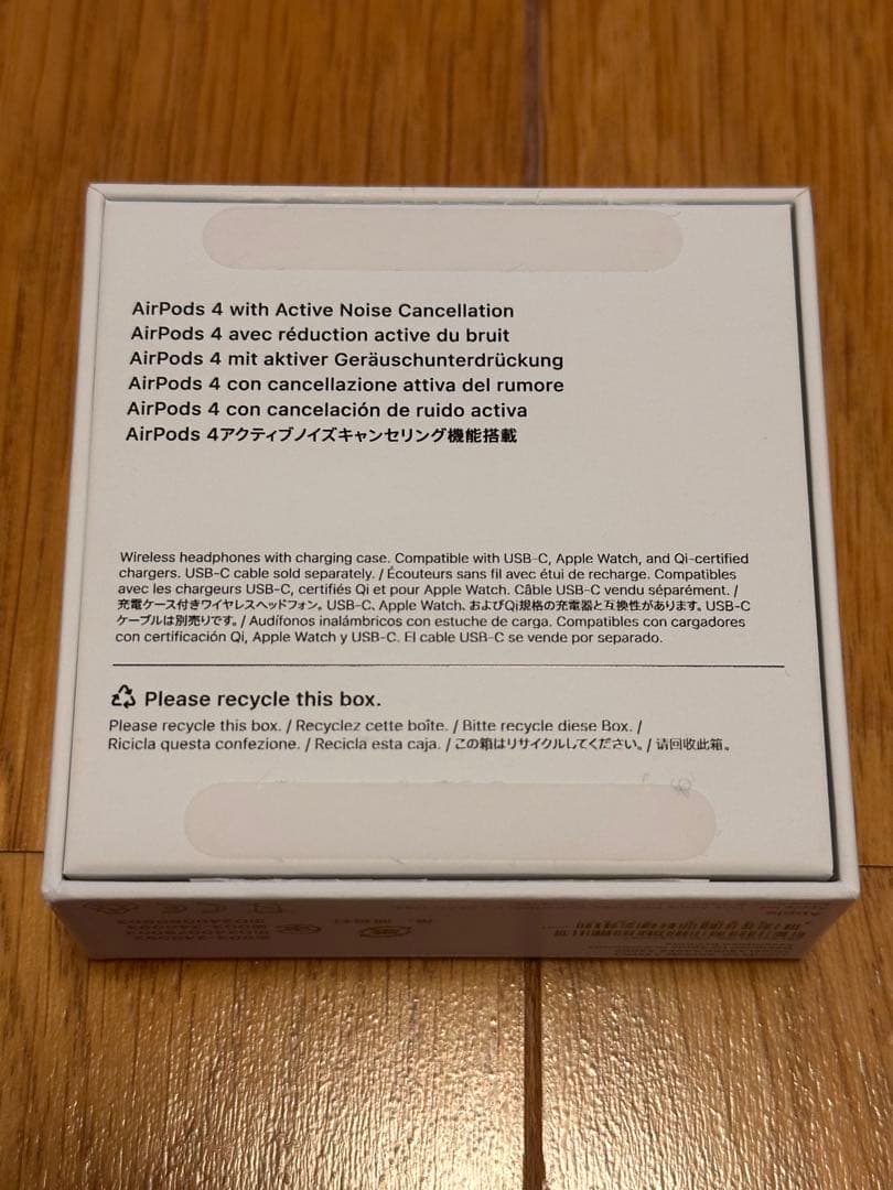 AirPods4 ノイズキャンセリング　 Apple エアーポッズ4