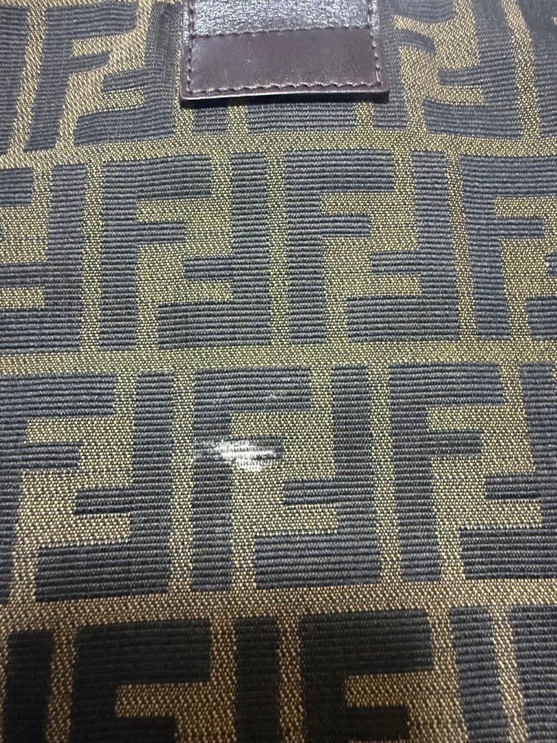 Fendi FFロゴバッグ オリーブグリーン