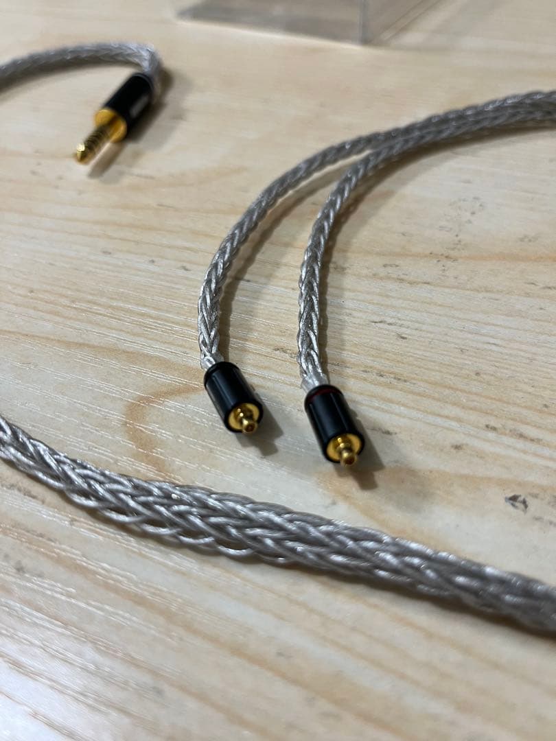 玉兎極　NOBUNAGA Labs MMCX 4.4mm イヤホンケーブル