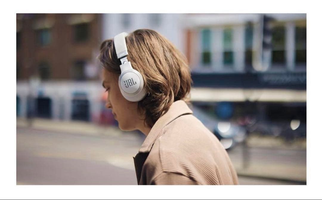 JBL ヘッドフォン Bluetooth パソコン PC ワイヤレス ホワイト