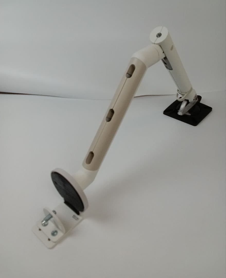 モニターアーム クランプ式 ホワイトCBS/ No.183