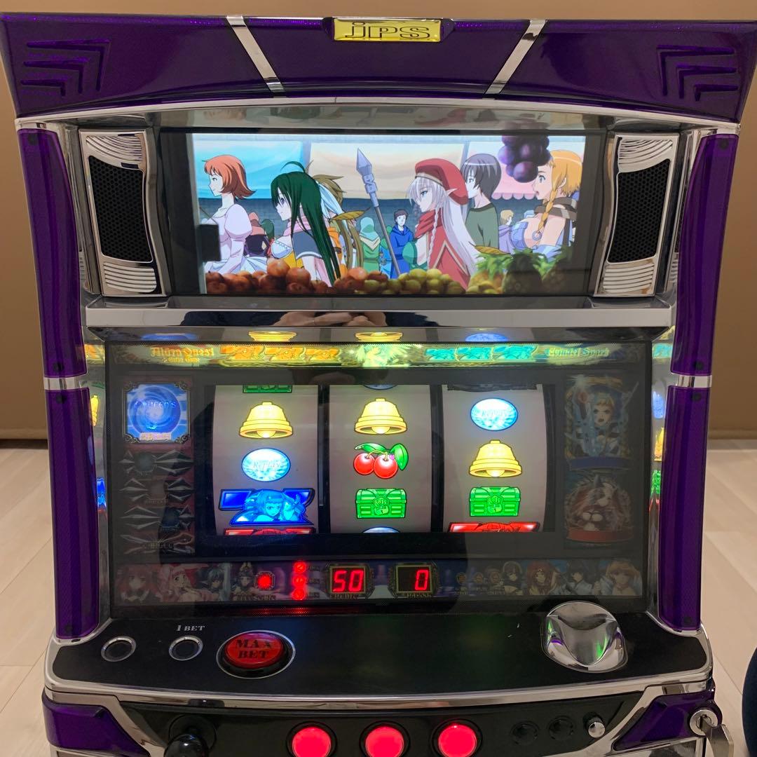 JPS パチスロ クイーンズブレイド2 玉座を継ぐ者 実機　スロット