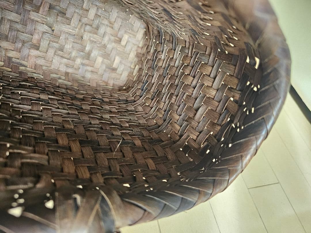 山葡萄ハンドメイドカゴバッグ