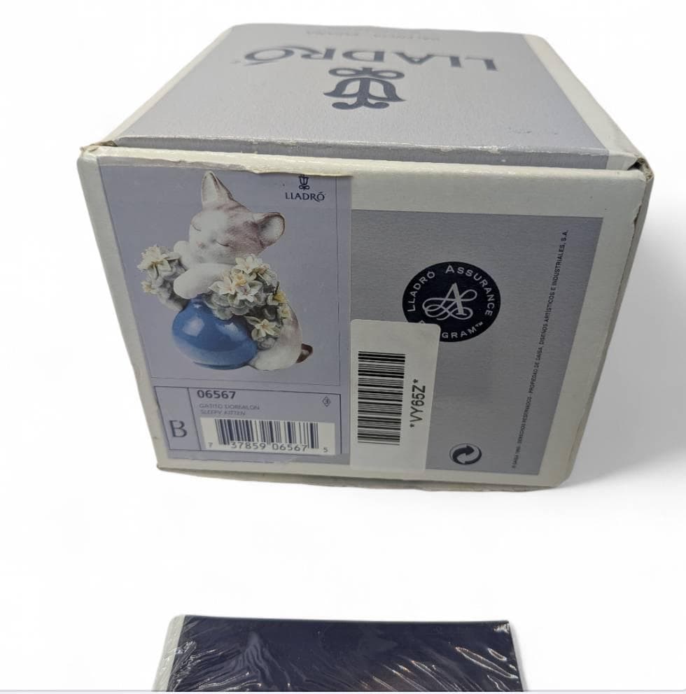 LLADRO リヤドロ お昼寝の場所 インテリア 猫