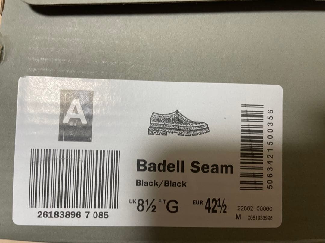 Clarks Badell Seam/バデルシーム UK8.5