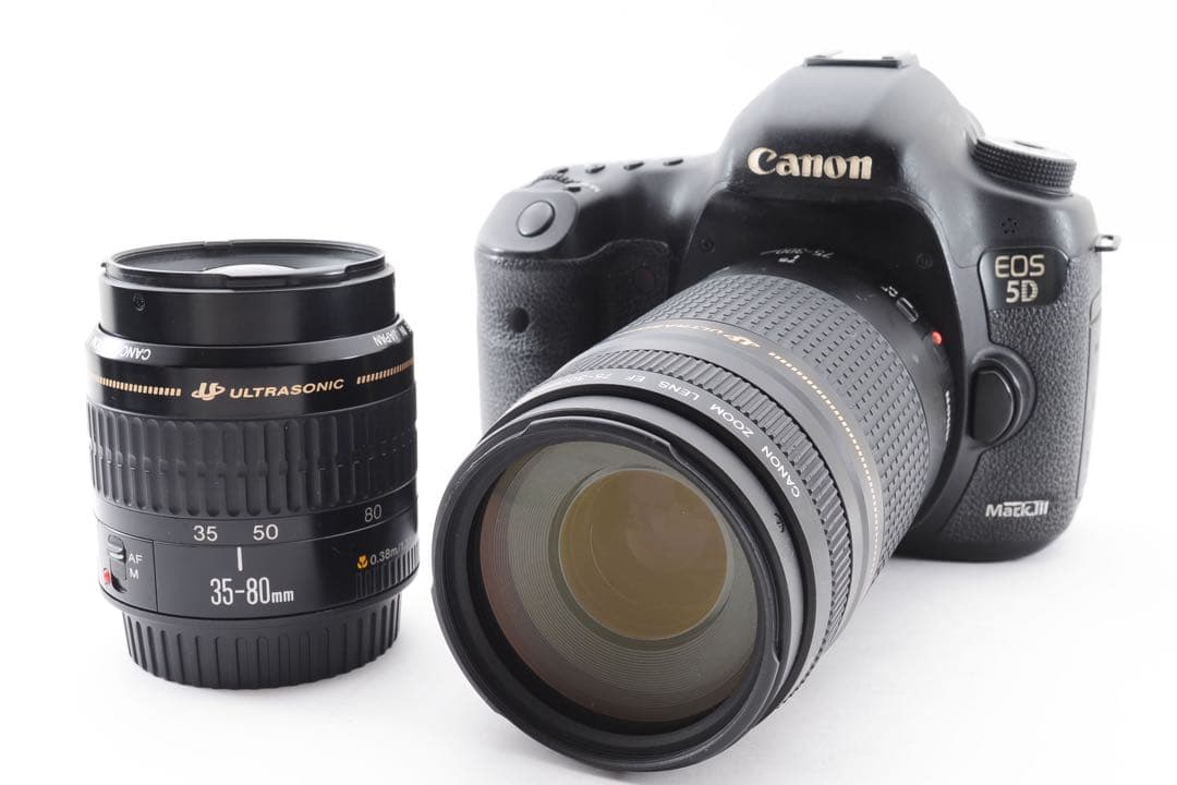 ☆キャノン☆Canon EOS 5D MarkIII標準&望遠ダブルレンズセット