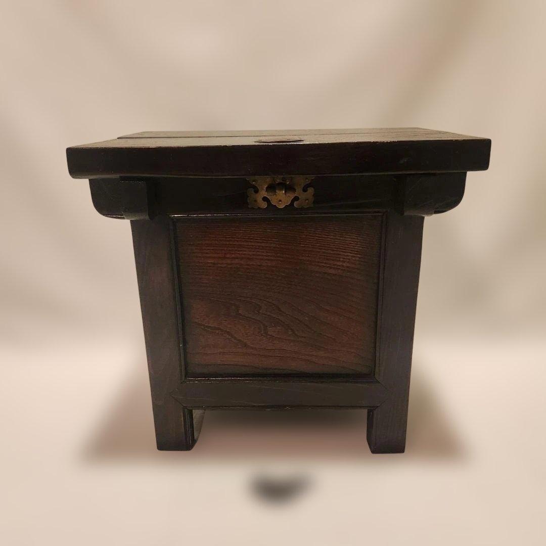 韓国家具 李朝家具 米櫃 バンタジ アンティーク 骨董 古道具