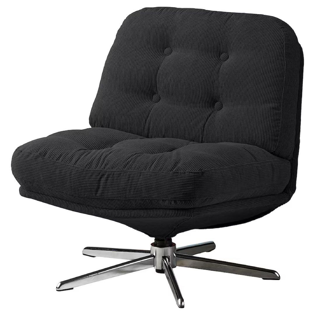 ｛《新品▲未開封》}IKEA ディヴリンゲ ソファ 回転パーソナルチェア 椅子