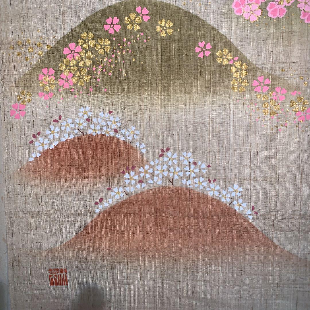 タペストリー　桜