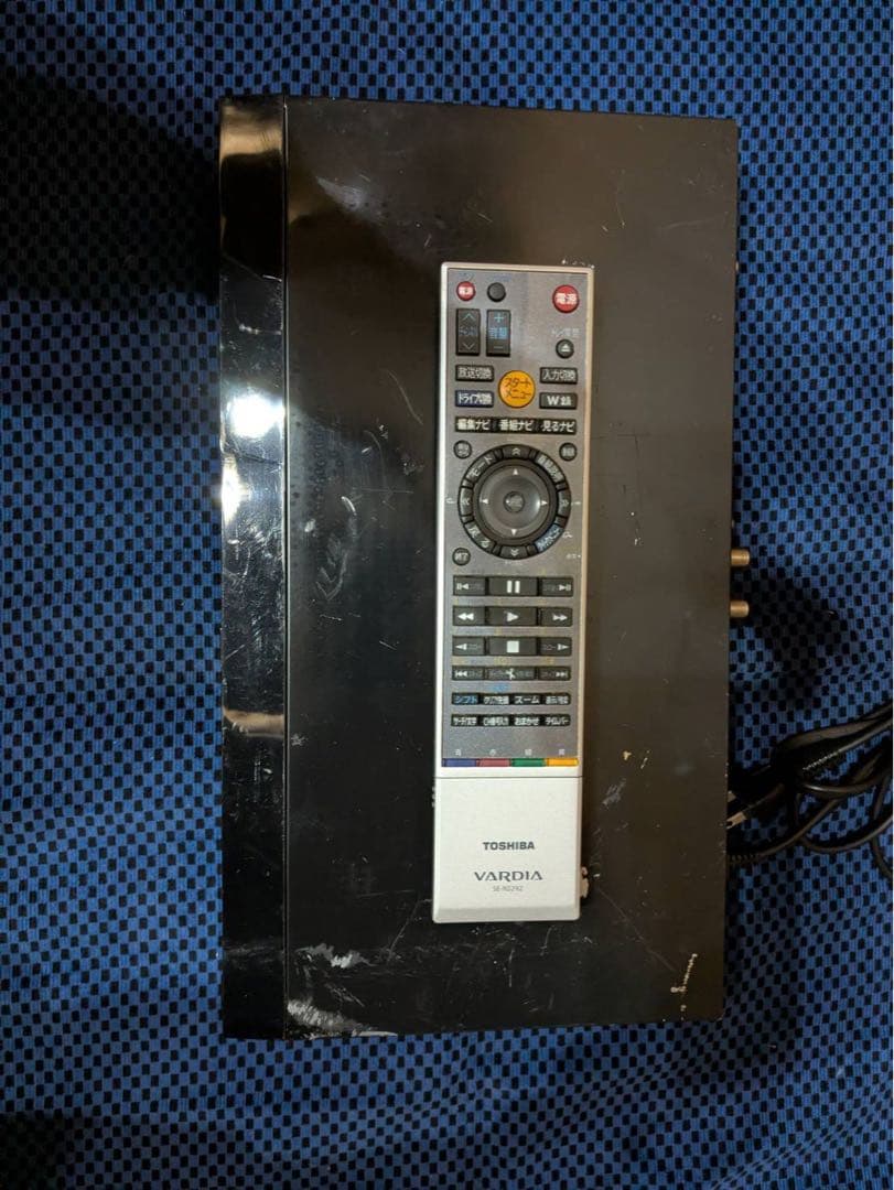 TOSHIBA REGZA ブルーレイレコーダー リモコン付き