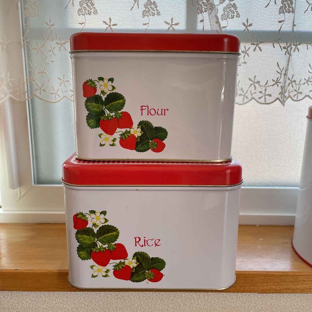 アンティーク　缶