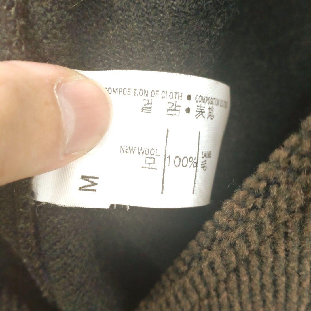 GLOVERALL　ダークオリーブブラウン色 ダッフルコート フード付き 英国製