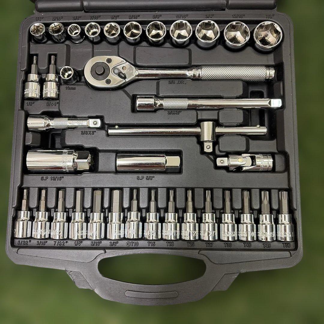 yuuです⭐︎デイトナ⭐︎ハーレーダビットソン用インチツールセット43ピース